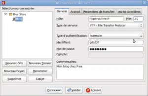 Accès free ftp
