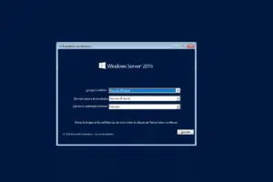 Installation Windows Server 2016