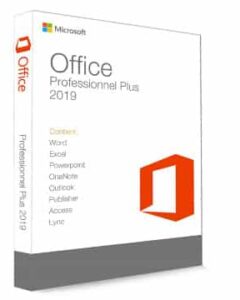 Pack Office 2019 pro plus