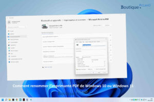 Comment renommer l’imprimante PDF de Windows 10 ou Windows 11