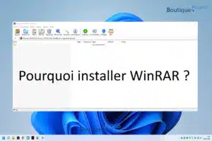 Pourquoi installer winrar ?