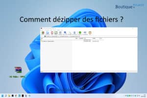 Comment dézipper des fichiers ?