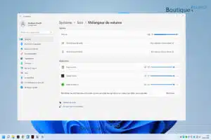 Comment remettre le mélangeur de volume sur Windows 11