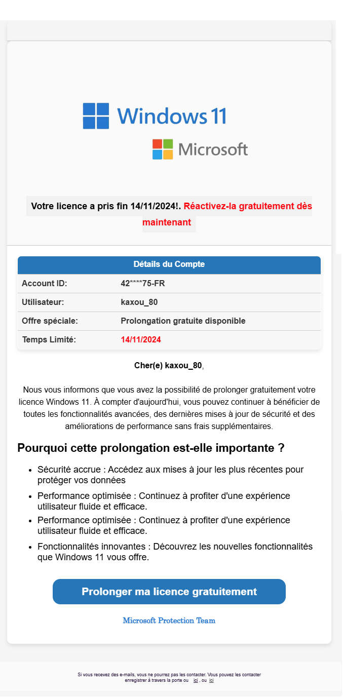 Votre licence Windows 11 a expiré ! réactivez là gratuitement dès aujourd'hui